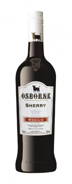 Osborne Sherry Medium Alk 15vol% 075l GRUPO OSBORNE Wasgau Weinshop DE