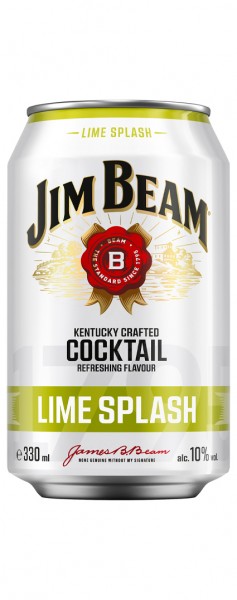 Jim Beam® Lime Splash Alk.10vol.% 0,33l Dose