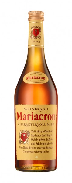 Mariacron Weinbrand Alk.36vol.% 0,7l