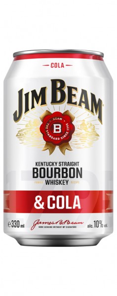 Jim Beam® &amp; Cola Alk.10vol.% 0,33l Dose