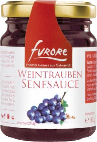 Furore - Weintrauben Senfsauce 180g