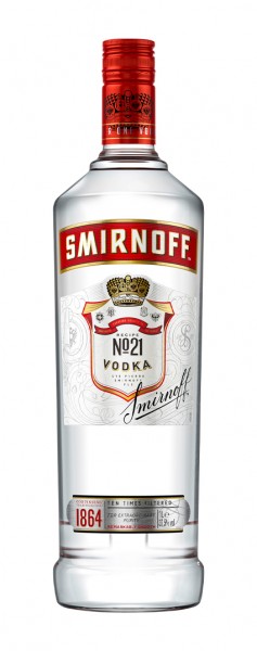 Smirnoff Red Label Alk. 37,5vol.% 1,0l