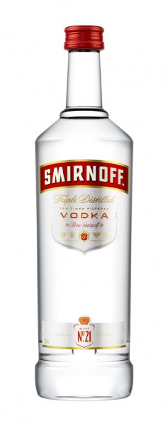 Smirnoff Red Label Vodka Alk. 37,5vol.% 3l inkl. Dosierpumpe