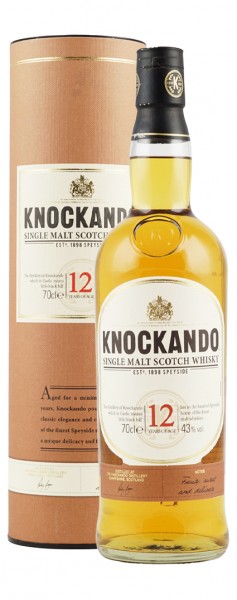 Knockando 12 Jahre Single Malt Scotch Whisky Alk. 43vol.% 0,7l