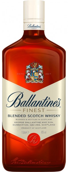 Ballantines Finest Scotch Whisky Alk.40vol.% 1l