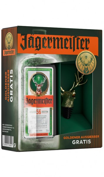 Jägermeister Alk.35vol.% 07l inkl. Ausgießer Mast-Jägermeister Dtl GmbH Wasgau Weinshop DE