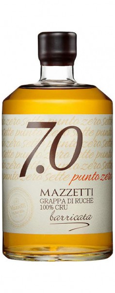 Mazzetti Grappa di Ruche Invecchiata 7.0 Alk.43vol.% 0,7l