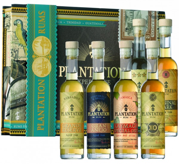 Plantation Rum Experience Box Alk. 40-43vol.% 6x0,1l