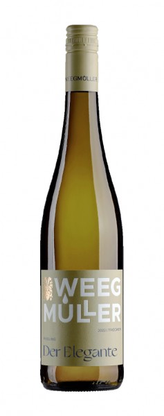 Weingut Weegmüller Riesling Der Elegante trocken 2022 Weingut Weegmüller Wasgau Weinshop DE