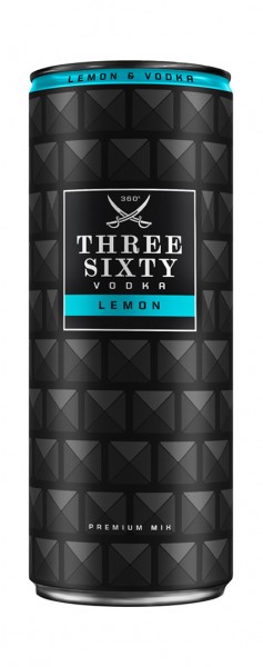 Three Sixty Lemon Alk.10vol.% 0,33l