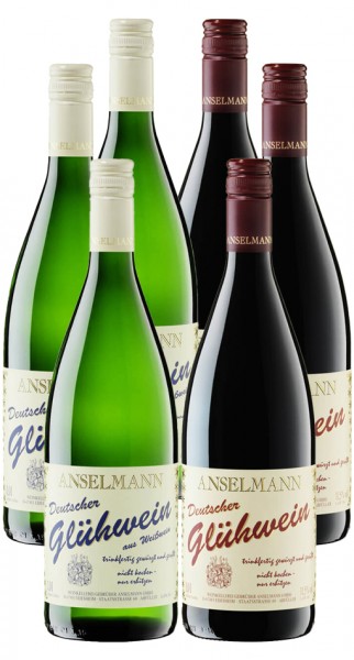 Anselmann Glühwein 6er Paket Weingut Gebrüder Anselmann GmbH Wasgau Weinshop DE