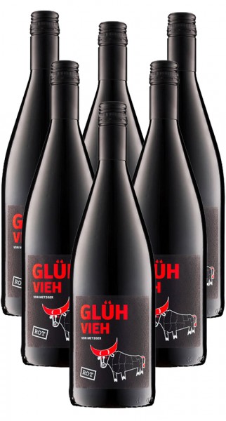 Glühvieh Rot 6er Paket  Wasgau Weinshop DE