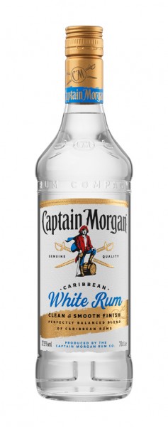 Captain Morgan White Rum Alk. 37,5vol.% 0,7l