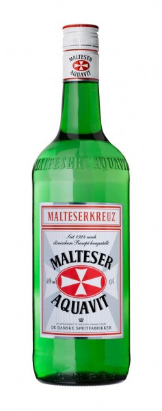 Malteserkreuz Aquavit Alk. 40vol.% 1l