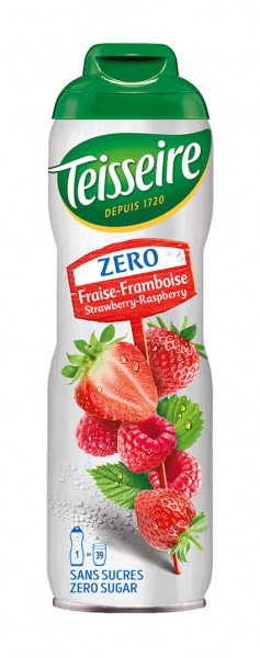 Teisseire Zero Sirup Erdbeere-Himbeere 0,6l