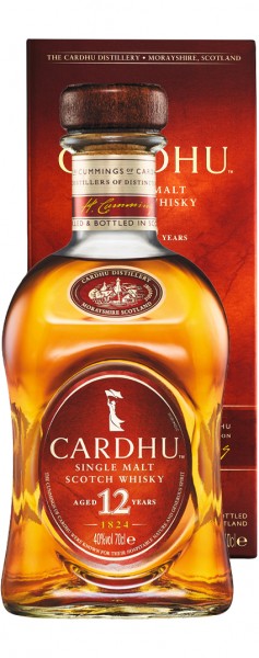 Cardhu 12 Jahre Single Malt Scotch Whisky Alk. 40vol.% 0,7l