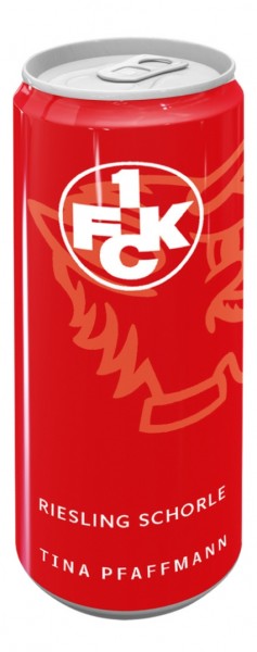 Tina Pfaffmann - Rieslingschorle FCK Sonderedition 0,5l Dose