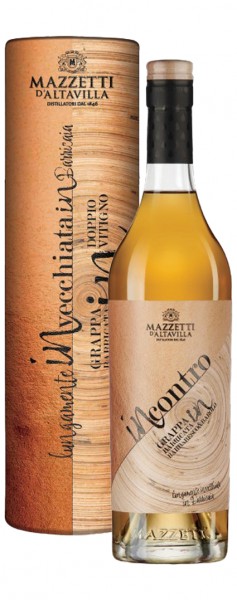 Mazzetti Incontro Grappa di Barbaresco e Barolo Alk.43vol.% 0,7l