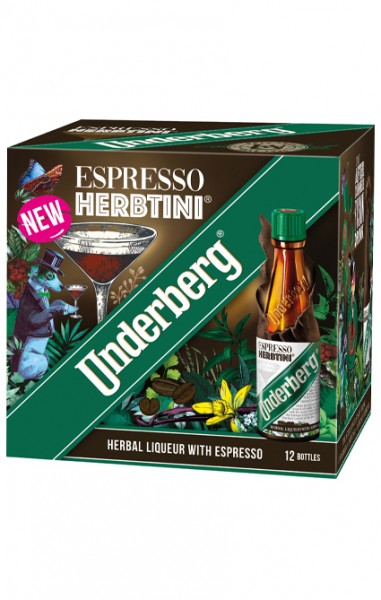 Underberg Espresso Herbtini Alk.27vol.% 12x0,02l