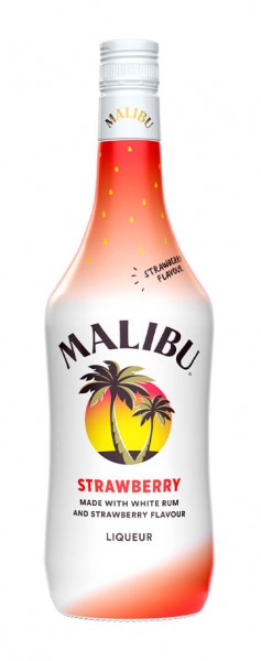 Malibu Strawberry Likör Alk.18%vol. 0,7l - Limited Edition