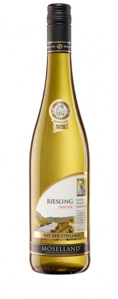 Winzergenossenschaft Moselland Riesling Steillage trocken 2023 Moselland Winzergenossenschaft Wasgau Weinshop DE