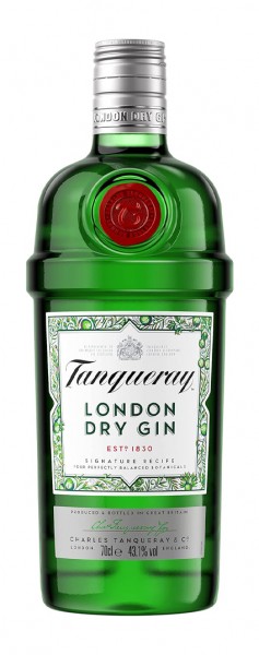 Tanqueray London Dry Gin Alk. 43,1vol.% 0,7l