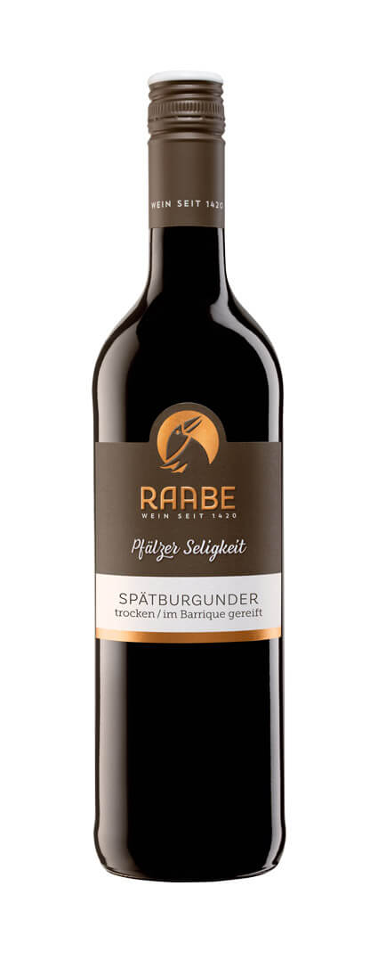 Weingut Raabe - Pfälzer Spätburgunder 2018 trocken Seligkeit Barrique